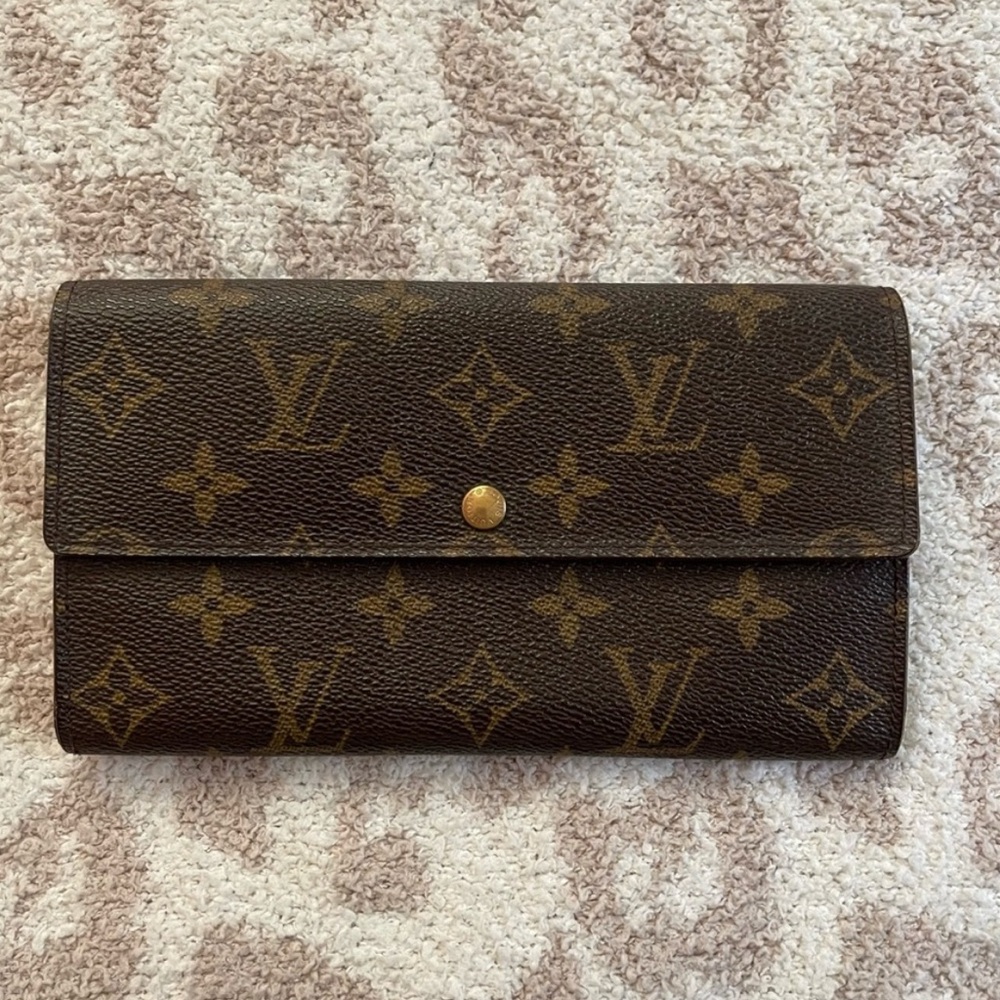 Louis Vuitton Classic Brown Monogram Wallet